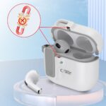 Калъф от Tech-
Protect Slim Hook Case за 
AirPods 4 - White - Image 6