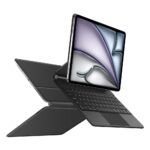 Калъф с клавиетура от Tech-Protect Smartcase Magnetic with Keyboard for iPad Pro 12.9” 2020 / 2021 / 2022 / iPad Air 13” 2024 / 2025 - Black - Image 3