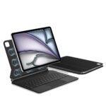 Калъф с клавиетура от Tech-Protect Smartcase Magnetic with Keyboard for iPad Pro 12.9” 2020 / 2021 / 2022 / iPad Air 13” 2024 / 2025 - Black - Image 4