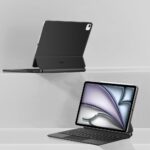 Калъф с клавиетура от Tech-Protect Smartcase Magnetic with Keyboard for iPad Pro 12.9” 2020 / 2021 / 2022 / iPad Air 13” 2024 / 2025 - Black - Image 6
