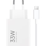 Зарядно Xiaomi MDY-16-EF USB-A 33W Travel Charger + Data Cable USB-C 3A White - Image 2