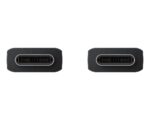 Кабел от Samsung USB-C/USB-C Data Cable 3A 1.8m Black - Image 3