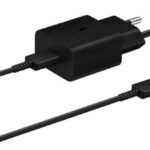 Зарядно Samsung USB-C Travel Charger 15W Black with Cable