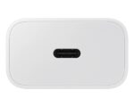 Зарядно от Samsung USB-C 25W Travel Charger + USB-C Data Cable White - Image 3