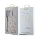 Калъф от Guess 4G Charm Case за iPhone 16 Pro Max Tone on Tone Pink - Image 5