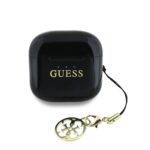 Слушалки Guess Classic Logo Charm TWS Wireless Earphones Black - Image 3