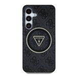 Калъф от Guess IML 4G Glitter and Triangle Logo MagSafe Case за Samsung Galaxy S25+ Black - Image 3