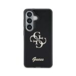 Калъф от 
Guess IML 4G Script Metal Logo Case за  Samsung Galaxy 26 Black - Image 3
