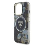 Калъф от Guess IML Glitter Magnolia and Triangle Logo MagSafe Case за iPhone 16 Pro - Image 5