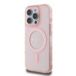 Калъф от Guess IML Glitter Ring MagSafe Case за iPhone 16 Pro Pink - Image 3