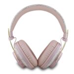Слушалки от Guess PU 4G Metal Logo ENC Wireless Headphone Pink - Image 3