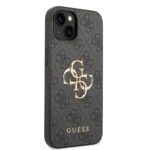 Калъф от Guess PU 4G Metal Logo Case за iPhone 14 Grey - Image 4