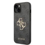 Калъф от Guess PU 4G Metal Logo Case за iPhone 14 Plus Grey - Image 2