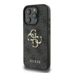 Калъф от Guess PU 4G Metal Logo Case за iPhone 16 Pro Max Grey - Image 2