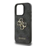 Калъф от Guess PU 4G Metal Logo Case за iPhone 16 Pro Max Grey - Image 5