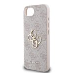 Калъф от 
Guess PU 4G Metal Logo Case за iPhone 16e Pink - Image 5
