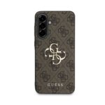 Калъф от 
Guess PU 4G Metal Logo Case за Samsung Galaxy A56 Brown - Image 2