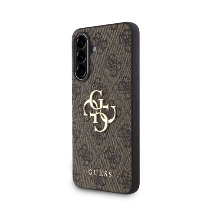 Калъф от 
Guess PU 4G Metal Logo Case за Samsung Galaxy A56 Brown
