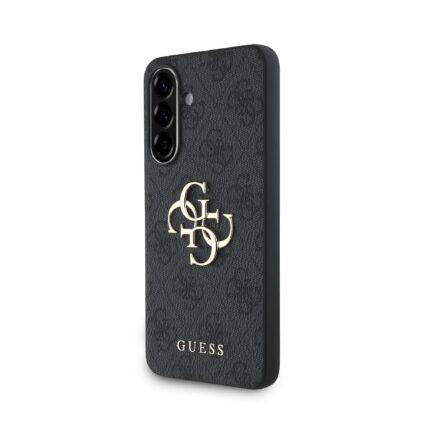 Калъф от 
Guess PU 4G Metal Logo Case за Samsung Galaxy A56 Grey