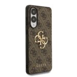 Калъф от 
Guess PU 4G Metal Logo Case за Samsung Galaxy S25 Edge Brown - Image 4