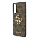 Калъф от 
Guess PU 4G Metal Logo Case за Samsung Galaxy S25 Edge Brown - Image 5