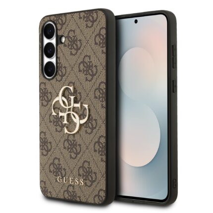 Калъф от 
Guess PU 4G Metal Logo Case за Samsung Galaxy S25 FE Brown