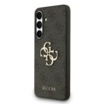 Калъф от 
Guess PU 4G Metal Logo Case за Samsung Galaxy S25 FE Grey - Image 2
