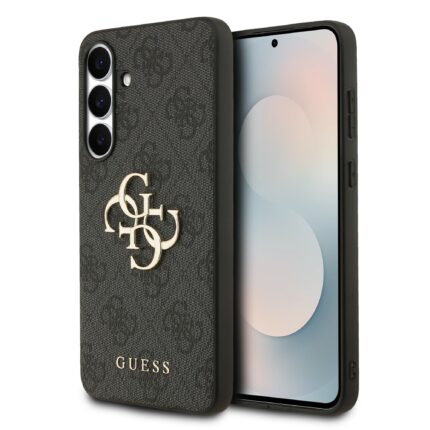 Калъф от 
Guess PU 4G Metal Logo Case за Samsung Galaxy S25 FE Grey