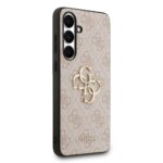 Калъф от 
Guess PU 4G Metal Logo Case за Samsung Galaxy S25 FE Pink - Image 4