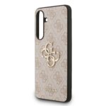 Калъф от 
Guess PU 4G Metal Logo Case за Samsung Galaxy S25 FE Pink - Image 5