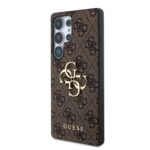 Калъф от Guess PU 4G Metal Logo Case за Samsung Galaxy S25 Ultra Brown - Image 2