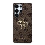 Калъф от Guess PU 4G Metal Logo Case за Samsung Galaxy S25 Ultra Brown - Image 3