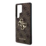 Калъф от Guess PU 4G Metal Logo Case за Samsung Galaxy S25 Ultra Brown - Image 5