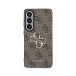 Калъф от 
Guess PU 4G Metal Logo Case за Samsung Galaxy S26 Brown - Image 3