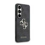 Калъф от 
Guess PU 4G Metal Logo Case за Samsung Galaxy S26 Grey - Image 4
