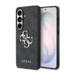 Калъф от 
Guess PU 4G Metal Logo Case за Samsung Galaxy S26 Grey