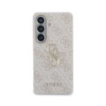 Калъф от 
Guess PU 4G Metal Logo Case за Samsung Galaxy S26 Pink - Image 3