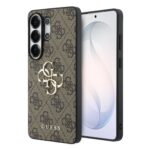 Калъф от 
Guess PU 4G Metal Logo Case за Samsung Galaxy S26 Ultra Brown