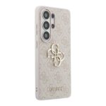 Калъф от 
Guess PU 4G Metal Logo Case за Samsung Galaxy S26 Ultra Pink - Image 4