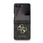 Калъф от 
Guess PU 4G Metal Logo Case за Samsung Galaxy Z Flip 7 Grey - Image 2
