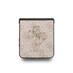 Калъф от Guess PU 4G Metal Logo Case за Samsung Galaxy Z Flip 7 Pink - Image 5