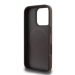Калъф от Guess PU 4G Peony MagSafe Case for iPhone 16 Pro Max Brown - Image 5