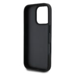 Калъф от Guess PU 4G Strass Triangle Metal Logo Case за iPhone 16 Pro Black - Image 5