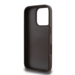 Калъф от Guess PU 4G Strass Triangle Metal Logo Case за iPhone 16 Pro Brown - Image 5