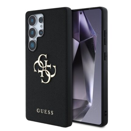 Калъф от Guess PU Grained 4G Metal Logo Case за Samsung Galaxy S25 Ultra Black