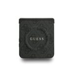 Калъф от 
Guess PU Leather 4G Colored Ring Magnetic Case за Samsung Galaxy Z Flip 7 Black - Image 5