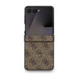 Калъф от 
Guess PU Leather 4G Colored Ring Magnetic Case for Samsung Galaxy Z Flip 7 Brown - Image 2