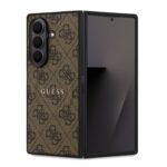 Калъф от 
Guess PU Leather 4G Colored Ring Magnetic Case for Samsung Galaxy Z Fold 7 Brown