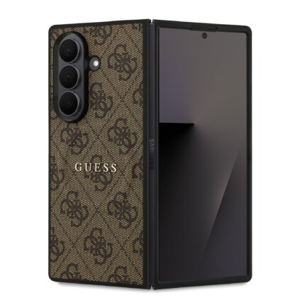 Калъф от 
Guess PU Leather 4G Colored Ring Magnetic Case for Samsung Galaxy Z Fold 7 Brown