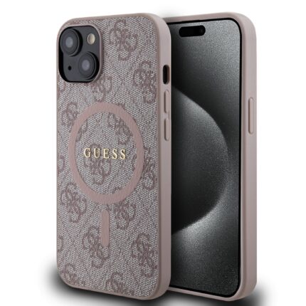 Калъф от Guess 4G Case за iPhone 14 Pink